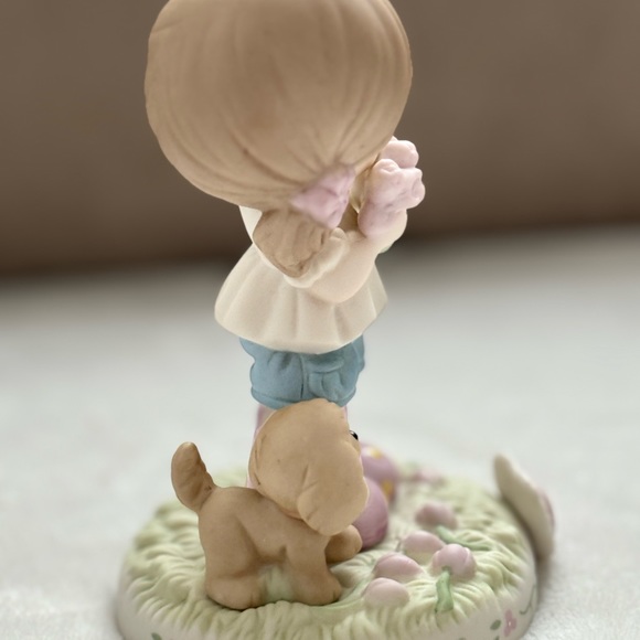 Precious Moments with girl and puppy number 12 - Picture 6 of 6